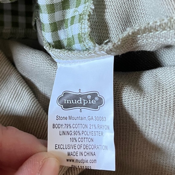 Mud Pie Embroidered Lion Baby Romper - Picture 6 of 7